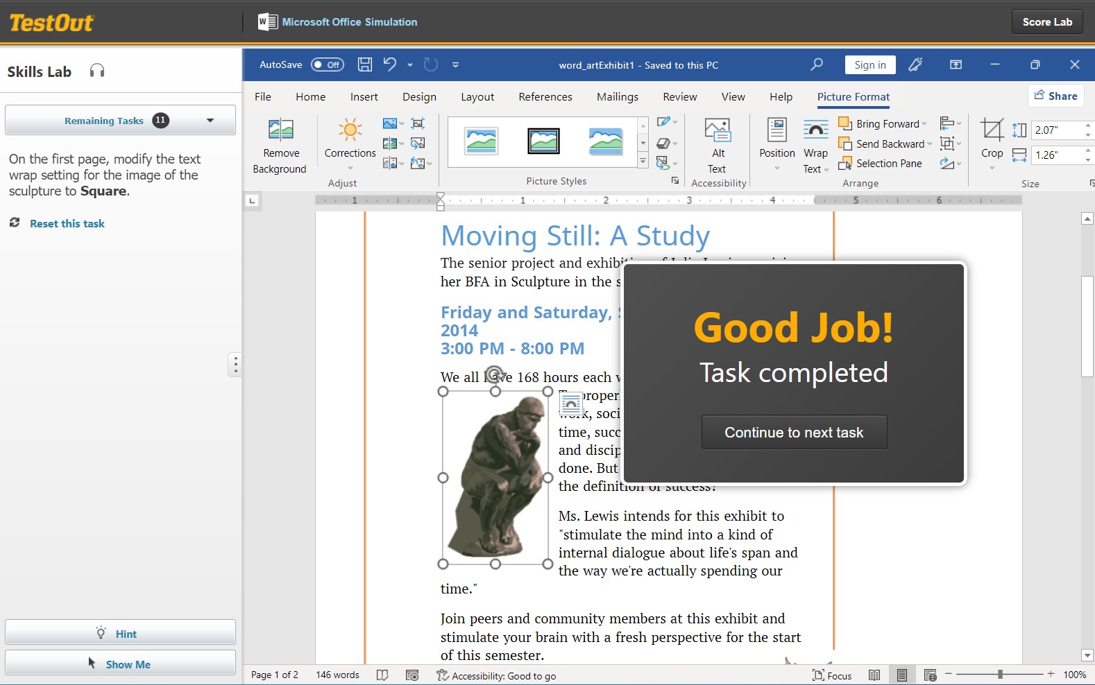 Key Features TestOut Office Pro